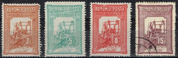 Roumanie - 1905 - Y&T - N° 164 à 167, Neufs Avec Adhérences Au Dos - Neufs