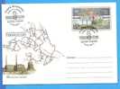 Energy, Electricity, Thermal. Cancellation Fdc MOLDOVA MALDAVIA Postal Stationery Cover 2011 - Elektriciteit