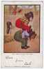 UDB - Circulated Postcard - Busy Bears - Playing Leap Frog - Dressed Animals - 1901-1907 - Near Fine Condition - Beren