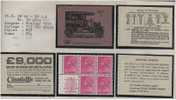 Grossbritannien - Februar 1972, 25 P Markenheftchen Mi. Nr. 32 E I. - Postzegelboekjes
