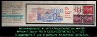 Grossbritannien - Januar 1980, 10 P Markenheftchen Mi. Nr. 46 III. Falsch Geschnitten -RR- - Booklets