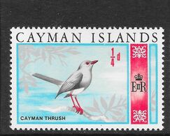Cayman Islands 1969 MiNr. 211 Kaiman Birds (an Extinct) Grand Cayman Thrush 1v MNH** 0,30 € - Kaimaninseln