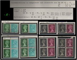 Grossbritannien - 10 MH - Blätter + Zusammendrucke Aus Nr. 31 - 35. - Postzegelboekjes