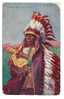 Indiens D'Amérique Du Nord (Canada) : Portrait Du Chef "Man Dan" Sioux Env 1907 (animée). - Indiaans (Noord-Amerikaans)