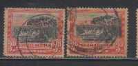 South Africa Used 1927, 3d ( Black & Red ? ), Groot Schuur,  Broken Pair - Autres & Non Classés