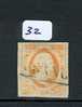 1852 Koning Willem III 15 Cent NVPH 3 * Periode 1852 Nederland Nr. 3 Gebruik (32)  * Pays-Bas * Niederlande * Nummer 3 * - Gebruikt
