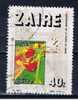 CGO Zaire 1986 Mi 937 Blütenmarke Mi 859 - Used Stamps