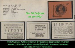 Grossbritannien - November 1974, 45 P Markenheftchen, Mi. Nr. 0-73 II A. - Postzegelboekjes