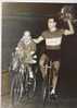 444 - PHOTO  - 1954 - Godeau - Senfftleben Aux Six Jours De Copenhague - - Cycling