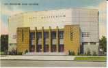 Altus OK Oklahoma, City Auditorium Architecture On C1940s Vintage Linen Postcard - Autres & Non Classés
