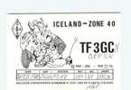 ISLANDE - REYKJAVIK - VIKING - Carte Radio - Island