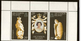 Ascension 1978 Yvertn° 230-32 *** MNH Couronnement Elizabeth II Cote 3,60 € - Ascension (Ile De L')