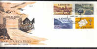 VER960 - LESOTHO , Rally  26/90/1969 Fdc N. 173/176 - Lesotho (1966-...)