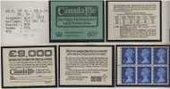 Grossbritannien - April 1973, 50 P Markenheftchen Mi. Nr. 34 I II. Stanley Gibbons Nr. DT 10 - Carnets