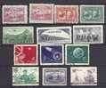 LOT CHINA STAMPS- TIMBRES DE CHINE- NEUFS  ET OBLITERÉS- ANNÉES 1950 - DONT N° 1165 A 1167 - TRES BON ETAT- - Lots & Serien