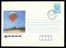 BULGARIA / BULGARIE - 1990 - Ballon -  P.St Data Cachet - Airships