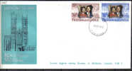 VER985 - TRISTAN DA CUHNA 20/11/72 Royal Silver Wedding Su FDC - Tristan Da Cunha