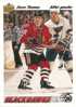 Carte / Card / Karte Hockey - Steve Thomas - Ailier Gauche - Chicago Blackhawks (Upper Deck C° N° 162) - [1991] - 1990-1999