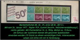 Grossbritannien - März 1977, 50 P Markenheftchen Mi. Nr. 39 II. - Carnets