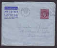 Great Britain Postal Stationery Ganzsache Air Letter Aerogramme SWINDON 1950 To SANTA CLAUS (Denmark) King George VI. - Entiers Postaux