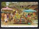 RB 703 -  Postcard - Native Straw Market Freeport Grand Bahama Bahamas - Bahamas