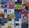 Interesting COLLECTION Sammlung Of 24 Different NUMBER 2000 MILENIUM Cards Cartes Karten From W/w. Numero Nummer 2000 - Collections