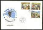 NORWAY FDC 1984 «Postal Work». Perfect, Cacheted Unadressed Cover - FDC