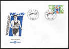 NORWAY FDC 1989 «World Championship Cross-country». Perfect, Cacheted Unadressed Cover - FDC