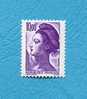 ( 45 ) - LIBERTE - 10.00 F  - (  Nuage Sur Le Zero  ) - Voir Scan - - Unused Stamps