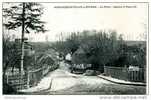 76 ANGLESQUEVILLE SUR SAANE PONT VERS YERVILLE  CACHET PM OU FM 1908 - Yerville