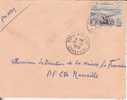 CAMEROUN - DOUALA Le 18/10/1956 > France,lettre,Colonies Francaises,rare - Storia Postale