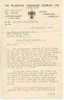 Courrier Commercial The Prudential Assurance Company London Londres 8-02-1952 - Verenigd-Koninkrijk