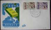 1965 MONACO EUROPA CEPT FDC - 1965