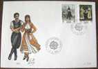 1981 CYPRUS EUROPA CEPT FDC NATIONAL DANCE DANCES - Tanz