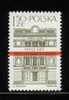 POLAND 1976 100TH ANNIVERSARY OF POZNAN POLISH THEATRE NHM Art Architecture - Neufs