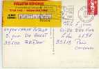 Postal, REDON 1991, Sky , Francia, Post Card - Briefe U. Dokumente