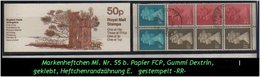 Grossbritannien - 1981, 50 P Markenheftchen Mi. Nr. 55 B, Rechts Geklebt. - Carnets