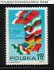 POLAND 1975 20TH ANNIV OF THE WARSAW CONVENTION NHM Flags Communism Socialism Mutual Arms Defence - Neufs