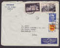 France Airmail Par Avion Label AGIMEX Paris 1953 Cover To New York USA Marianne - 1927-1959 Lettres & Documents