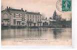 LE BAS SAMOIS - Après L'inondation De Janvier 1910 - L'Hôtel Beau-Rivage - Samois