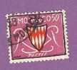 MONACO TIMBRE N° 405 OBLITERE ARMOIRIES - Used Stamps