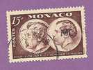 MONACO TIMBRE N° 352 OBLITERE ACADEMIE GONCOURT - Usati