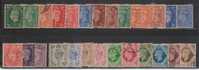 Great Britain ** Some 2 Diff., Shades****1937-1952, Used, 27 Stamps, KG VI - Usati