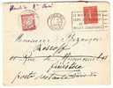 FRANCE 1932 LETTRE DE PARIS A PARIS SUIVIE SUR ROSCOFF TAXEE -  (#157) - Covers & Documents