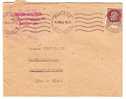 FRANCE 1943 LETTRE DE PARIS A CLERMONT FERRAND TAXEE -  (#159) - Lettres & Documents