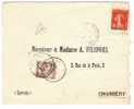 FRANCE 1912 LETTRE DE PARIS A CHAMBERY TAXEE -  (#161) - Lettres & Documents