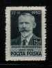 POLAND 1950 JULIAN MARCHLEWSKI HM A Polish Socialist & Communist Functionary Aliases Karski & Kujawiak - Unused Stamps