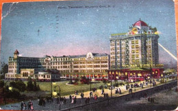 == USA Atlantic City Hotelkarte  Traymore ..Bug..und  Marke Ab .. 1907 - Covers & Documents