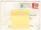 Timbre SUISSE  De BERN Vers La FRANCE 1957 - Cartas & Documentos