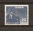 JAPAN NIPPON JAPON 75th. ANNIVERSARY OF TOKYO OBSERVATORY 1953 / MNH / 625 - Ungebraucht